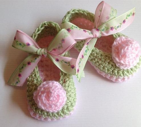 crochet-baby-shoes