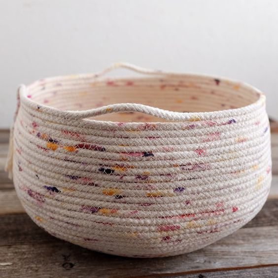 Amazing DIY Creative Rope Basket Ideas
